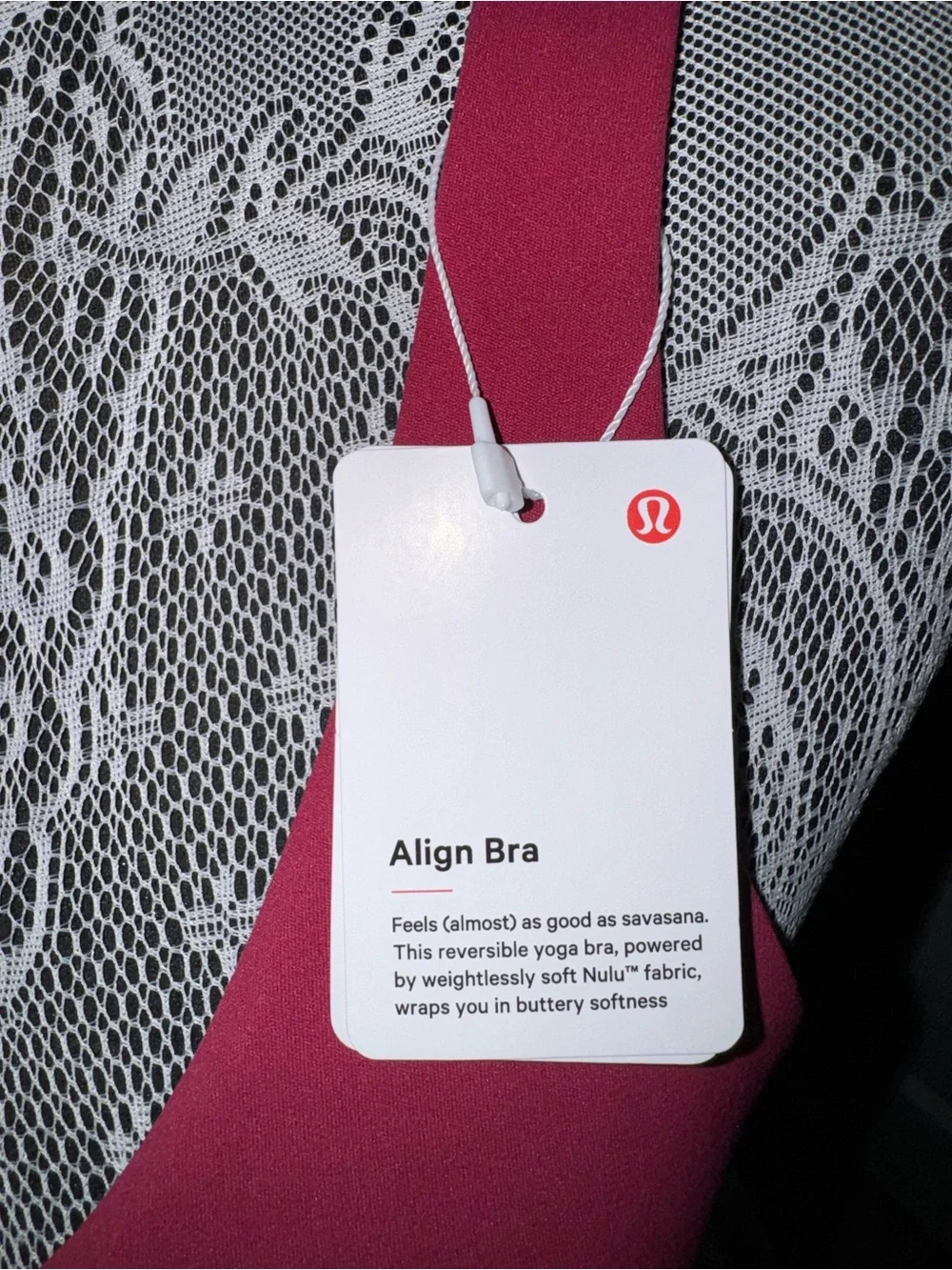 lululemon athletica reversible burgundy